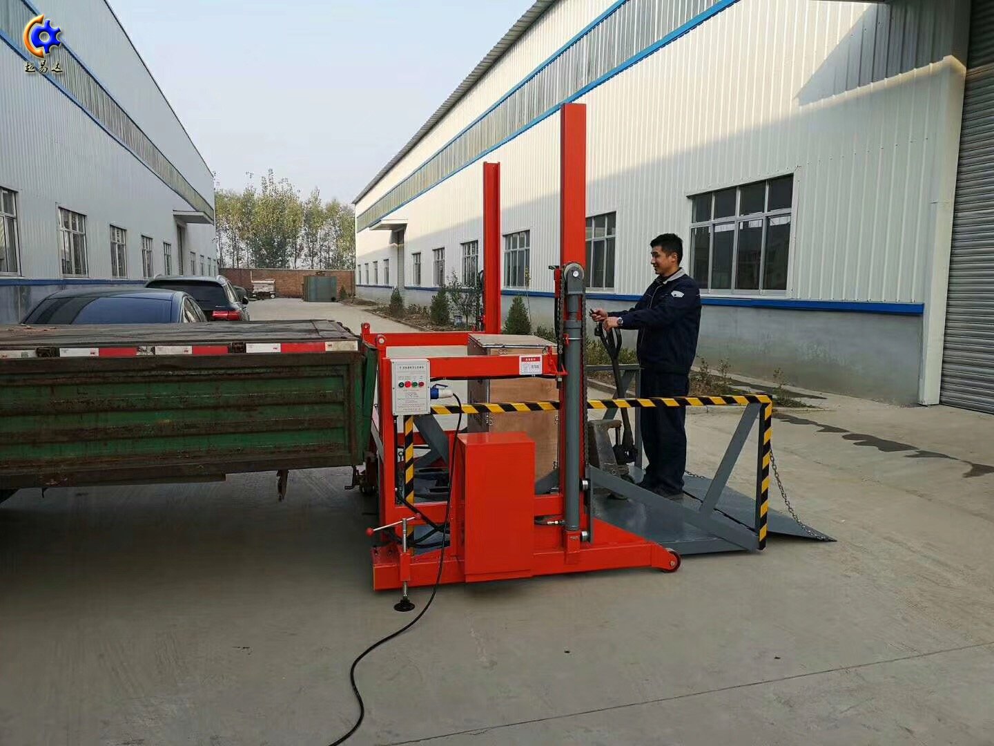 流動(dòng)登車(chē)橋