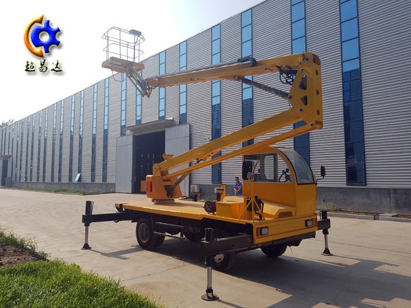 車載折臂式高空升降平臺