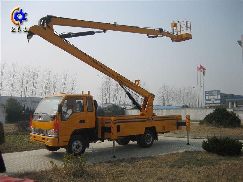 車載折臂式高空升降平臺