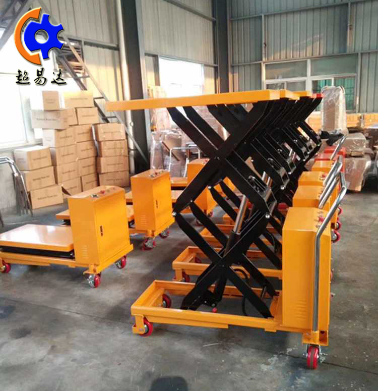 半電動(dòng)液壓平臺(tái)車