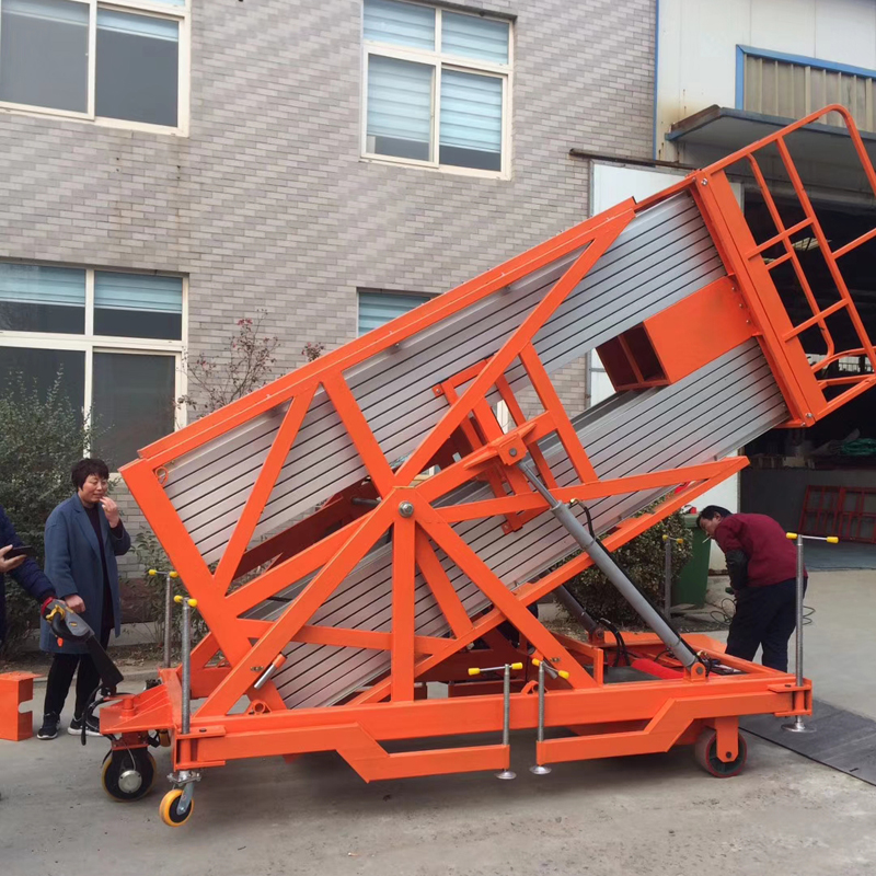 可傾斜式鋁合金升降機(jī) 可傾斜式鋁合金升降機(jī)