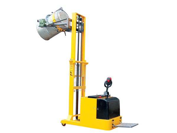 全電動油桶翻轉(zhuǎn)車